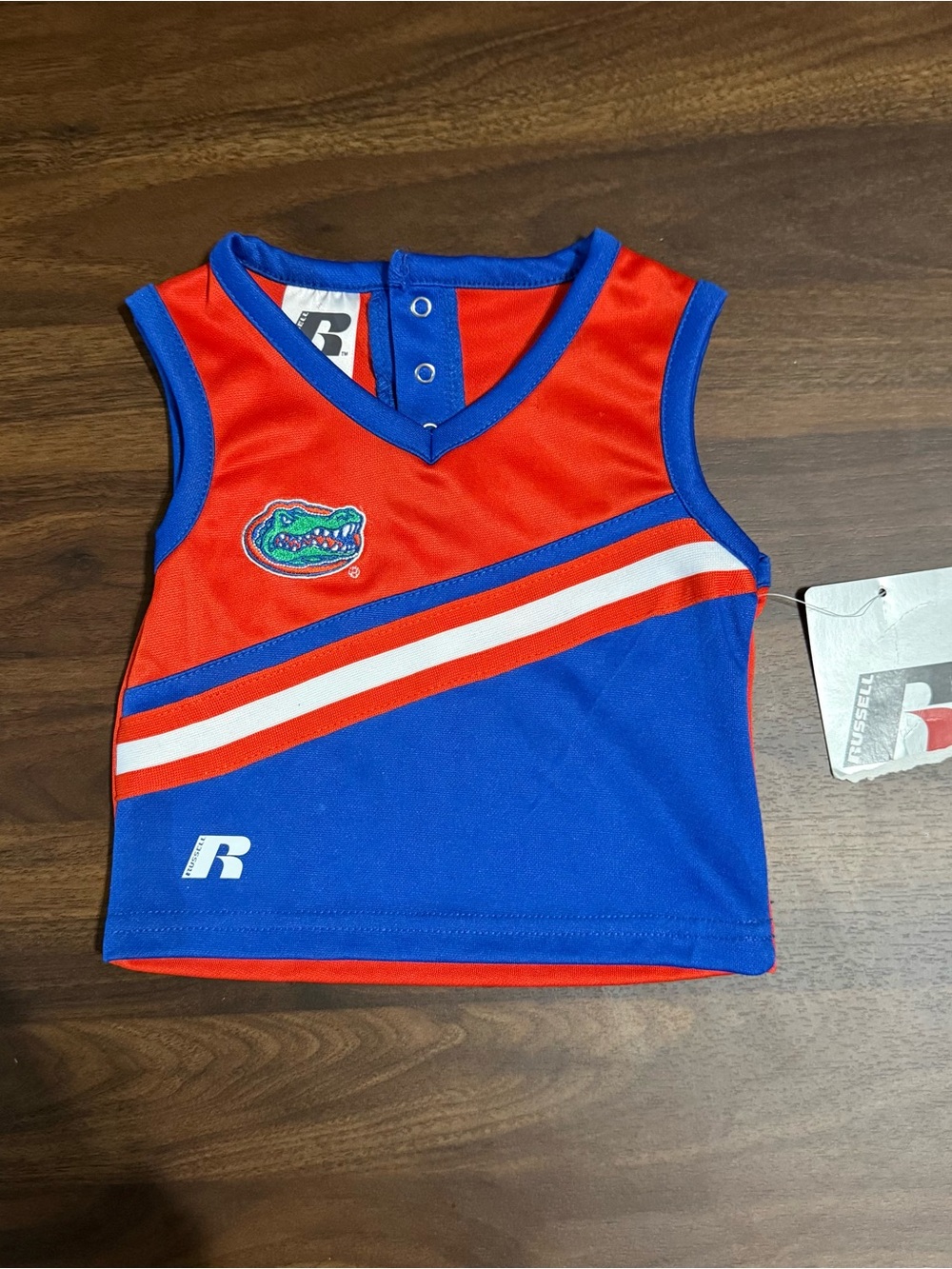 NWT Baby girl Florida gators cheerleading shirt